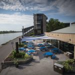 Terrasse Quartier des Athlètes Parc Jean Drapeau