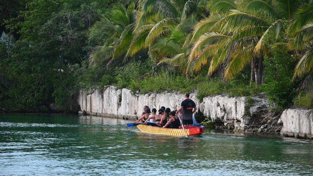 Camp d'entraînement bateau dragon Mexique